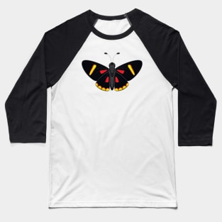 Black butterfly Baseball T-Shirt